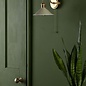 Hadano 1 Light Wall Light - Natural Brass With Cashmere Shade