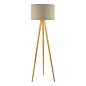 Ivor Tripod Floor Lamp - Light Oak Base Only