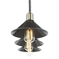 Jalen 3 Light Bar Pendant Light - Graphite Antique Brass