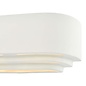 Lando 1 Light Wall Light - Washer White