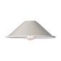 Accessories 1 Light Easy Fit Metal Shade - Matt Cashmere/Taupe 18Cm