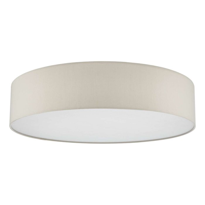 Cierro 6 Light Flush Taupe With Diffuser 80cm