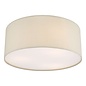 Cierro 3 Light Flush Taupe With Diffuser 40cm