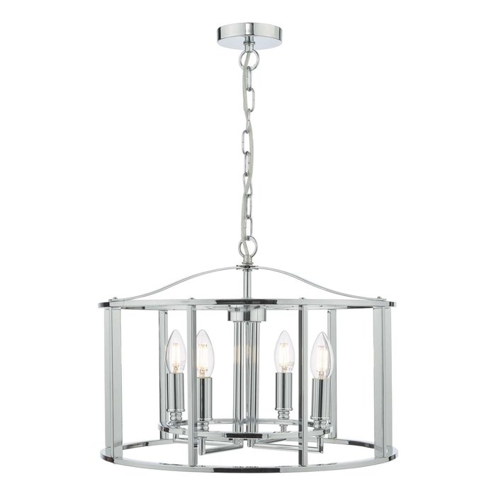 Myka 4 Light Pendant Light - Polished Chrome