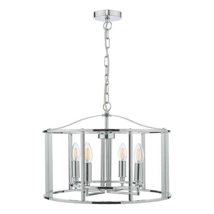 Myka 4 Light Pendant Light - Polished Chrome