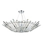 Nimbus 6 Light Single Pendant Light - Polished Chrome Crystal