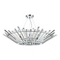 Nimbus 6 Light Single Pendant Light - Polished Chrome Crystal