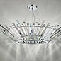 Nimbus 6 Light Single Pendant Light - Polished Chrome Crystal