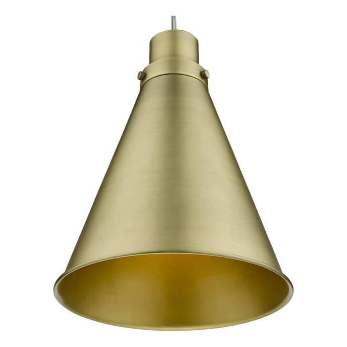 Potter Easy Fit Pendant Light - Aged Brass