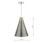 Potter Easy Fit Pendant Light - Antique Chrome