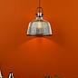 Rhode Single Large Pendant Light - Polished Chrome Smoked Glass