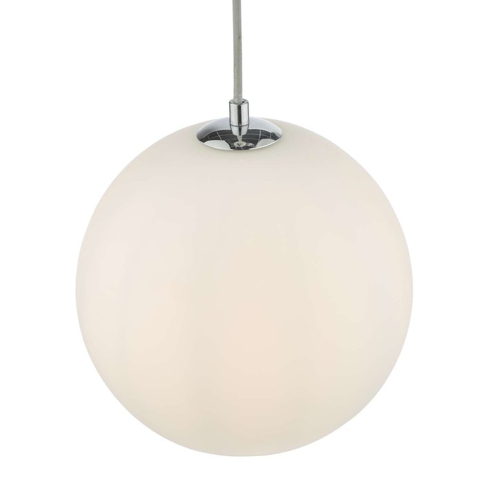 Ryce Pendant Light - Polished Chrome Opal Glass