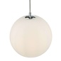 Ryce Pendant Light - Polished Chrome Opal Glass