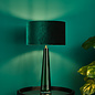 Samara 1 Light Table Lamp - Green Glass Base Only