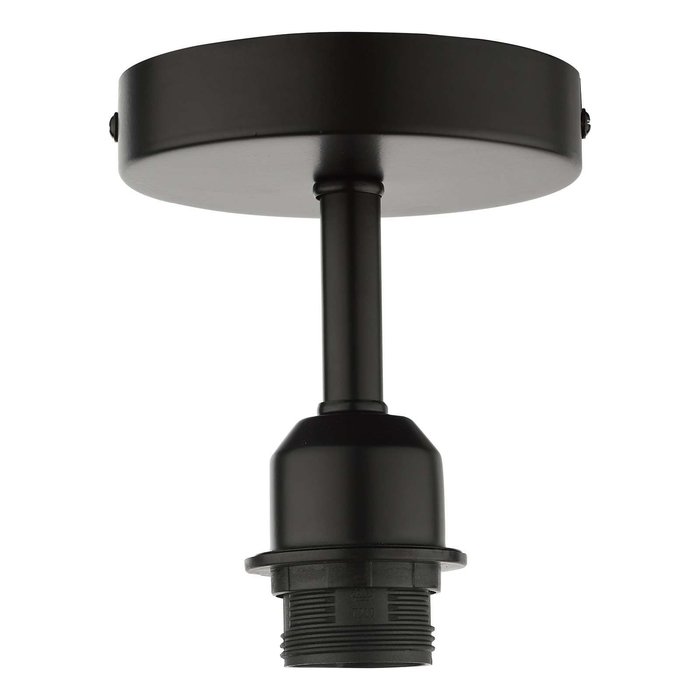 SF0122 1 Light Semi Flush Suspension - Bracket Matt Black