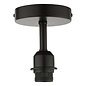 SF0122 1 Light Semi Flush Suspension - Bracket Matt Black