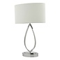 Wyatt Touch Table Lamp - Polished Chrome With Shade