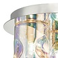 Spectrum - Iridescent Glass Flush Ceiling Light