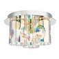 Spectrum - Iridescent Glass Flush Ceiling Light