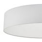 Cierro 6 Light Flush Ivory With Diffuser 80cm