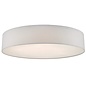 Cierro 6 Light Flush Ivory With Diffuser 80cm