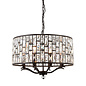 Bella – 8 Light Pendant Light with Glass Shade