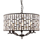 Bella – 8 Light Pendant Light with Glass Shade