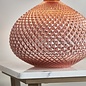 Ripple -  Coppered Glass Table Lamp with Grey Shade