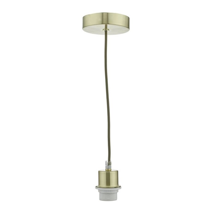 Satin Brass Suspension Kit - E27