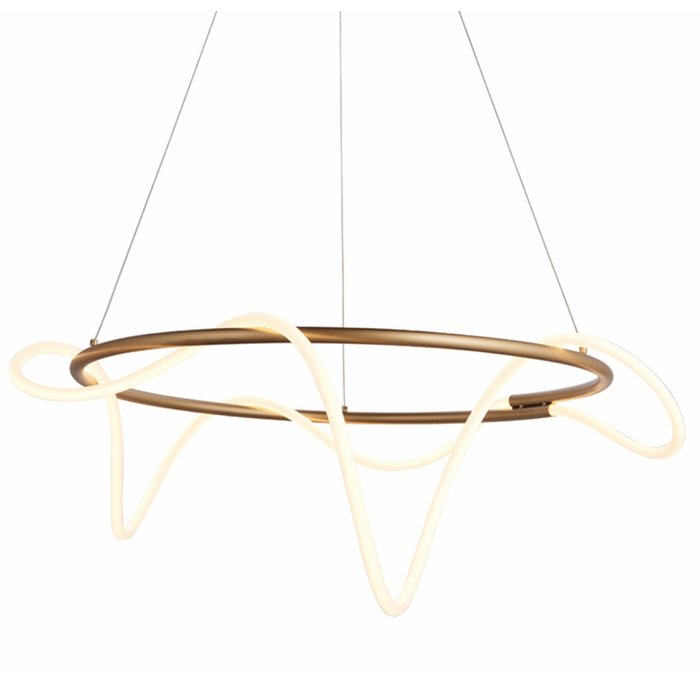 Attalea - Gold and LED Pendant Light