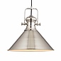 Brampton - Classic Nickel Industrial Pendant Light