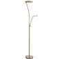 Roman - LED Mother & Child Floor Lamp - Antique Brass