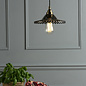 Pippa - Brass and Smoked Glass Pendant - Laura Ashley