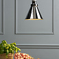 Rufus - Chrome Pendant - Laura Ashley