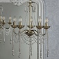 Aisling - 5 Light Crystal Chandelier in Satin Gold- Laura Ashley