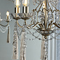 Aanais - 5 Light Chandelier Champagne Crystal- Laura Ashley