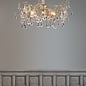 Willow - Crystal Raindrop Feature Ceiling Light - Laura Ashley