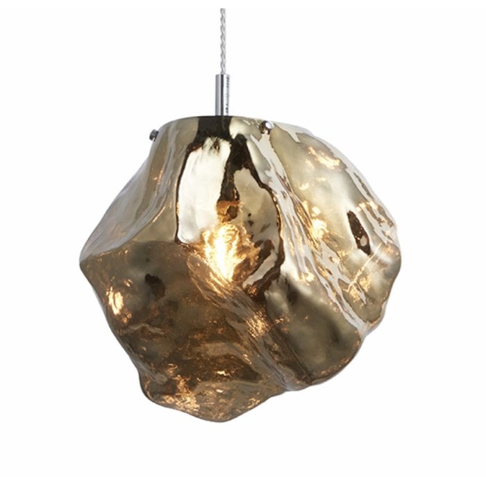 Rock - Bronze Pendant Light