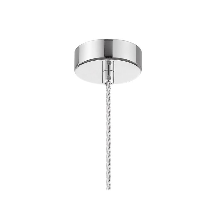 Madalyn - Modern Tiered Crystal Pendant Light - Chrome