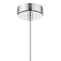 Madalyn - Modern Tiered Crystal Pendant Light - Chrome