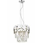 Madalyn - Medium Tiered Crystal Pendant Light - Chrome