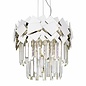 Madalyn - Medium Tiered Crystal Pendant Light - Chrome