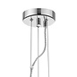 Madalyn - Medium Tiered Crystal Pendant Light - Chrome