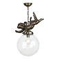 Cupid - Bronze & Glass Cherub Feature Pendant Light - David Hunt