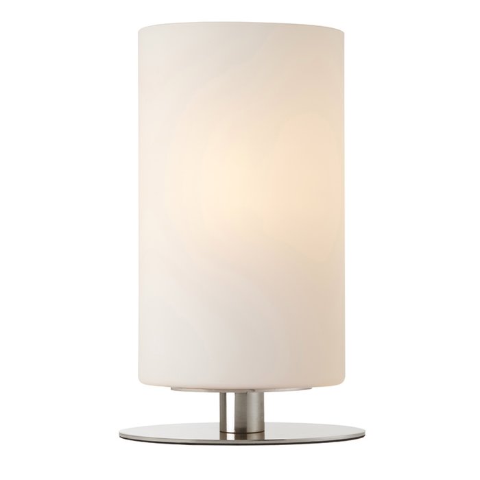 Palmer - Oval Touch Bedside Table Lamp - Satin Nickel
