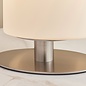 Palmer - Oval Touch Bedside Table Lamp - Satin Nickel