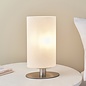 Palmer - Oval Touch Bedside Table Lamp - Satin Nickel
