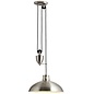 Rise & Fall Industrial Pendant - Satin Nickel