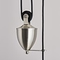 Rise & Fall Industrial Pendant - Satin Nickel