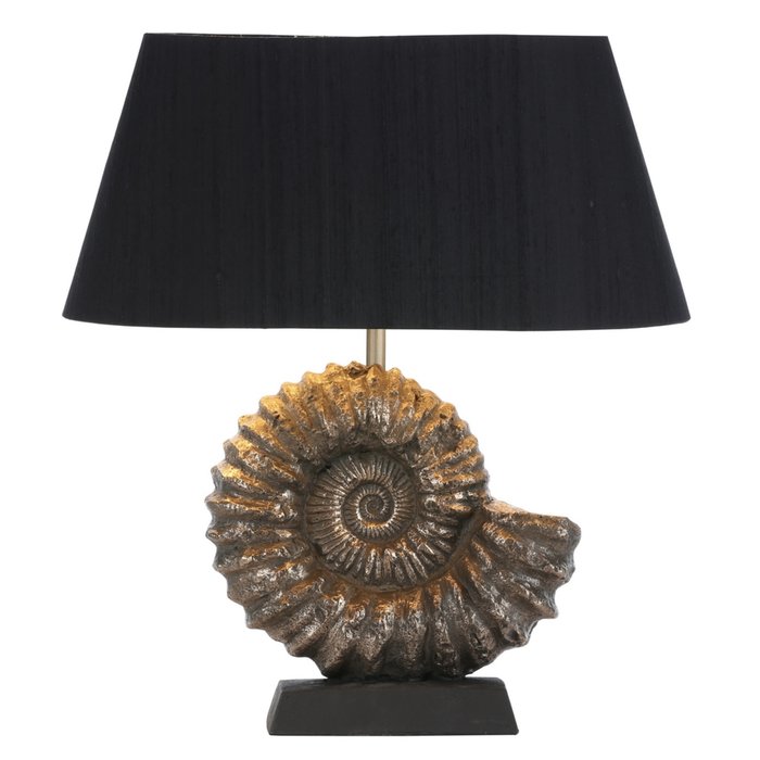 Ammonite - Bronze Table Lamp Base - David Hunt